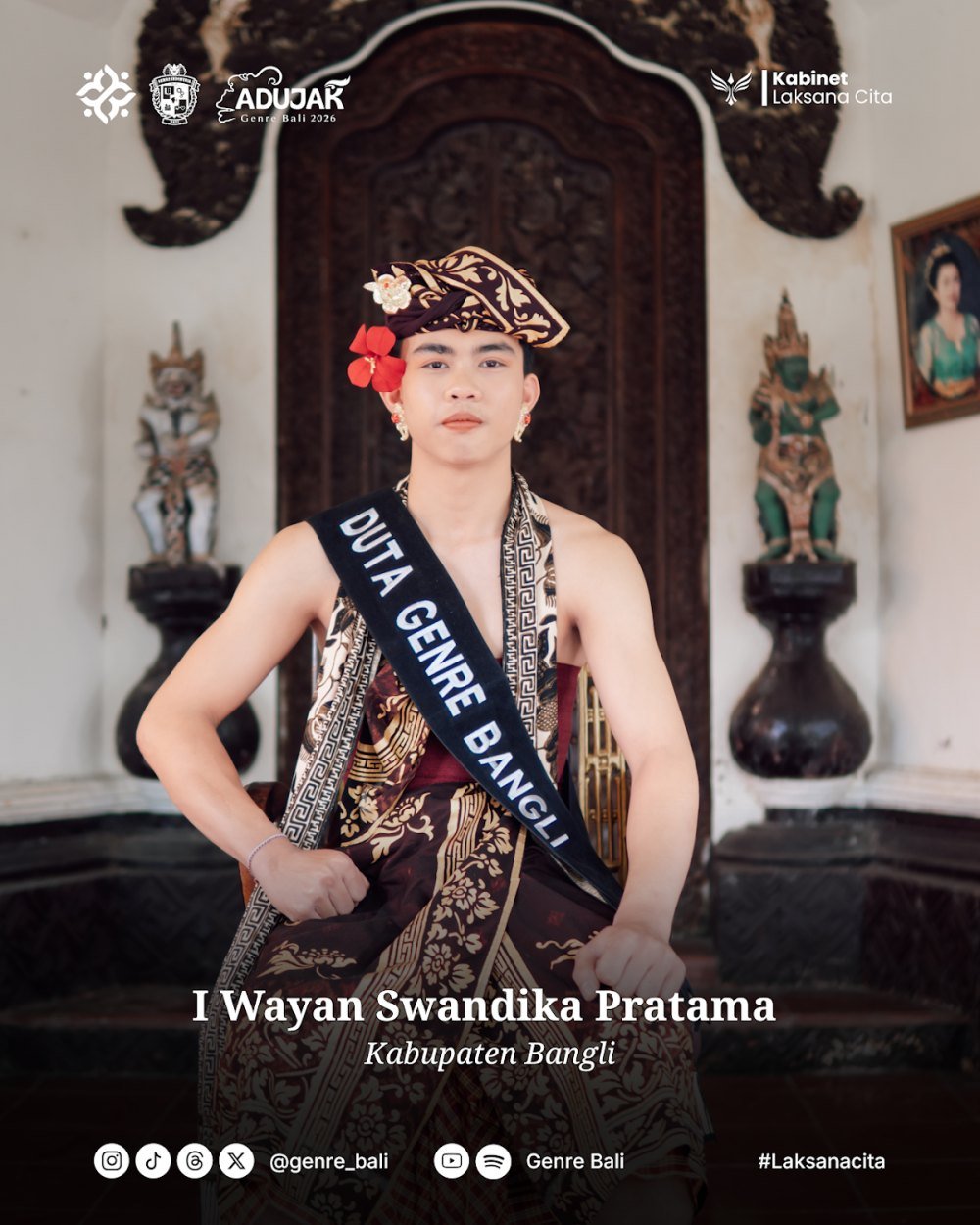 I Wayan Swandika Pratama — Duta GenRe Kabupaten Bangli