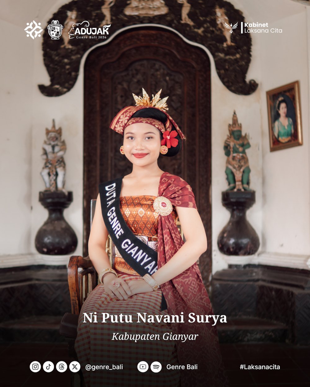 Ni Putu Navani Surya — Duta GenRe Kabupaten Gianyar