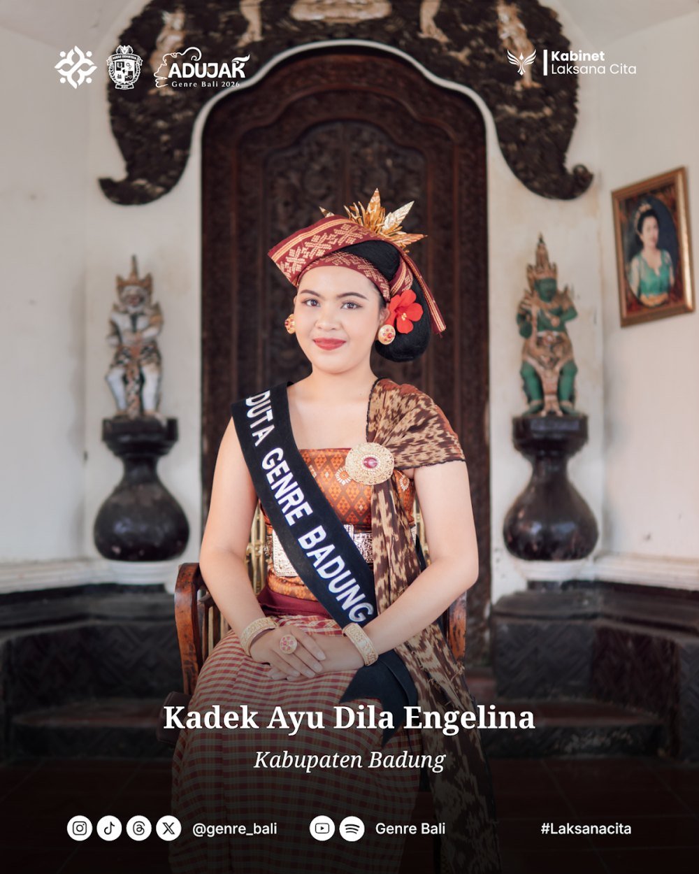 Kadek Ayu Dila Engelina — Duta GenRe Kabupaten Badung